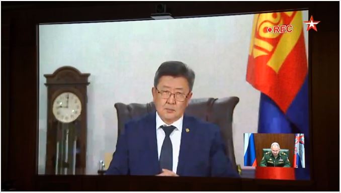 Сергей Шойгу Монгол Улсын Батлан ​​хамгаалахын сайд Н.Энхболдыг Ялалтын баярын жагсаалд урьжээ