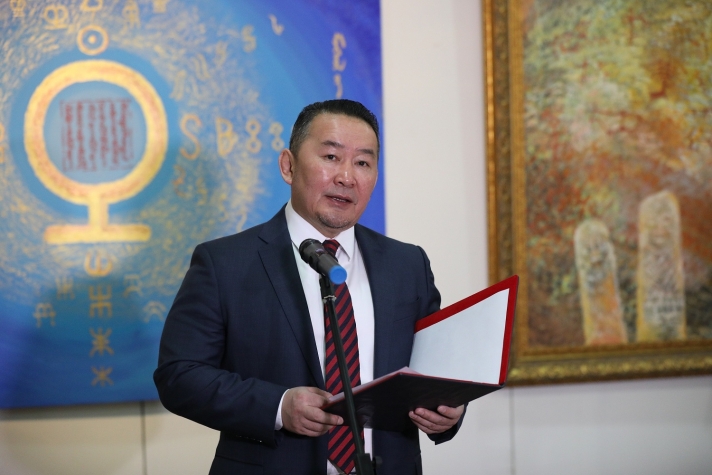 Ерөнхийлөгч Х.Баттулга: Монгол нутгаас бичиг үсгийн бүхий л хэлбэр, дурсгалууд арвин олддог