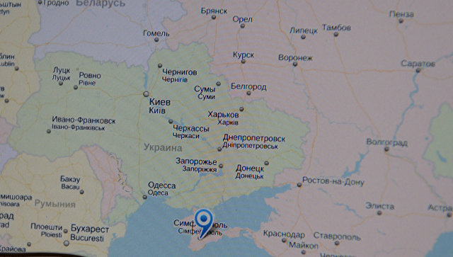 Крымыг Оросын бүрэлдэхүүнд оруулан зурсан дэлхийн бөмбөрцөг Беларусьт худалдаанд гарчээ