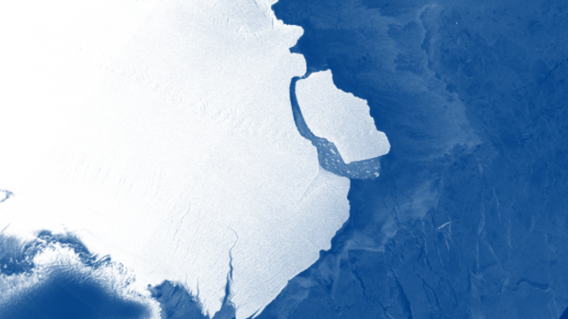 Антарктид тивээс Лондон хотоос том хэмжээтэй мөсөн уул салжээ