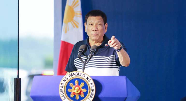 Филиппиний ерөнхийлөгч АНУ-тай байгуулсан батлан хамгаалахын гэрээгээ цуцална гэв