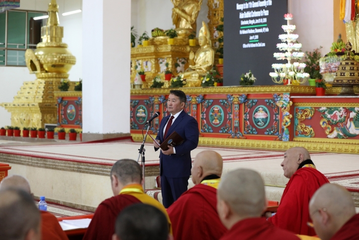 Ерөнхийлөгч Х.Баттулга Буддизмыг Монголын ард түмний уламжлалт шашин гэж зарлав