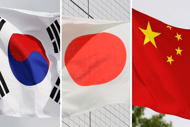 Хятад, Япон, Өмнөд Солонгосын төрийн тэргүүнүүд уулзана