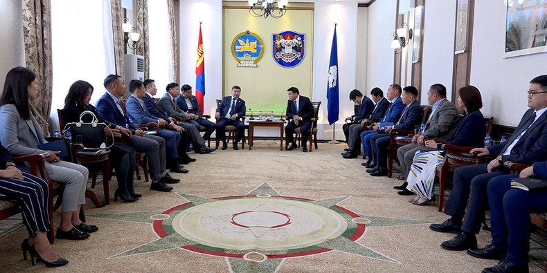 Монголын Барилгын үндэсний Ассоциацын төлөөллүүдийг хүлээн авч уулзлаа
