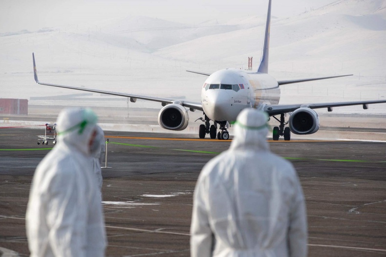 Берлин-Москва-УБ чиглэлийн онгоцоор ирсэн 6 хүнээс коронавирус илрэв