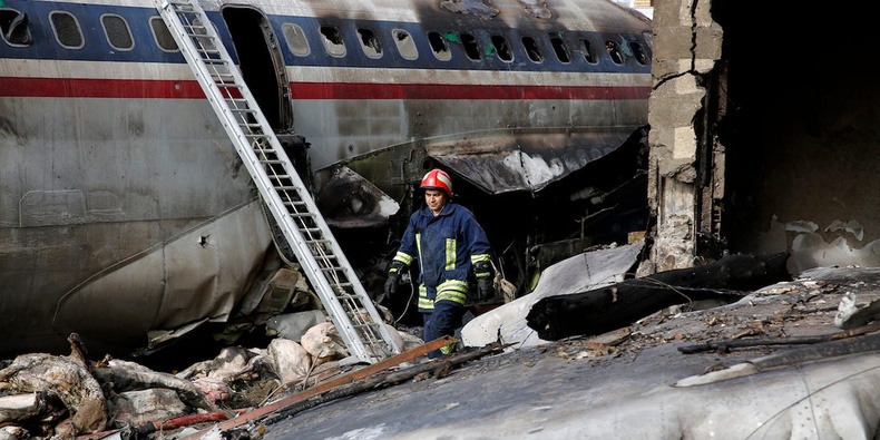 180 зорчигчтой Украйны онгоц Иранд осолджээ