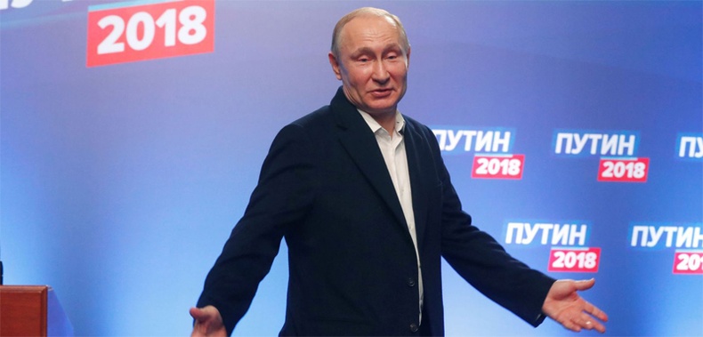 Путины өрсөлдөгчгүй сонгууль