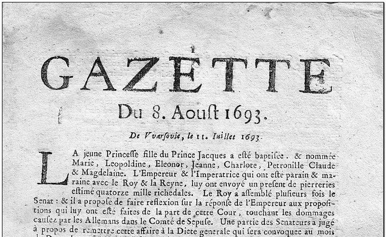 1631 оны энэ өдөр   Францын анхны албан ёсны “La Gazette” сонин хэвлэгджээ