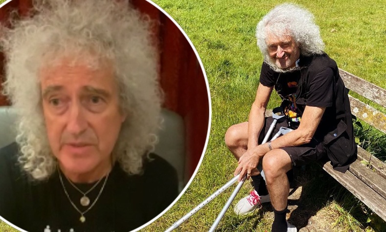 "Queen" хамтлагийн гоцлол гитарчин Брайан Мэй зүрхний шигдээсээр өвджээ