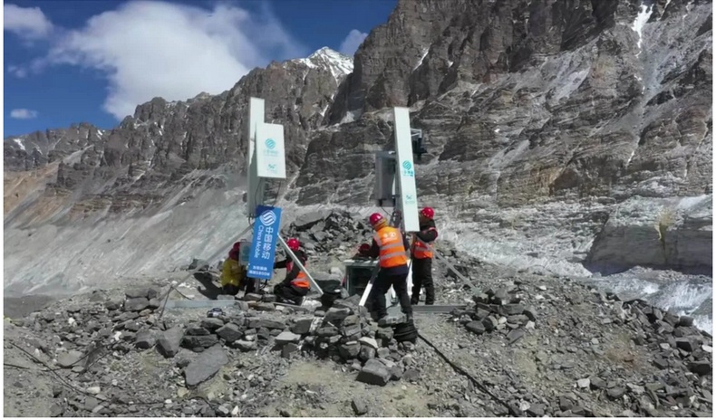 Эверест ууланд 5G сүлжээний антенн суурилуулжээ