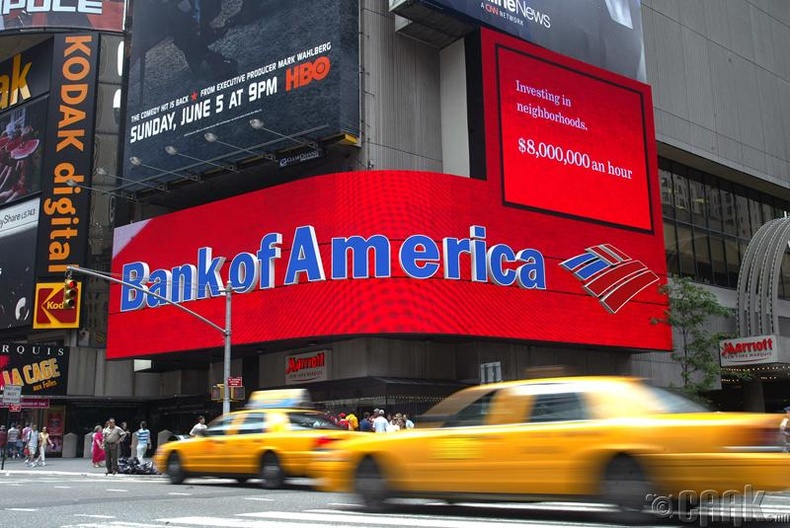"Bank of America", АНУ — Нийт хөрөнгийн хэмжээ: 189 тэрбум ам.доллар