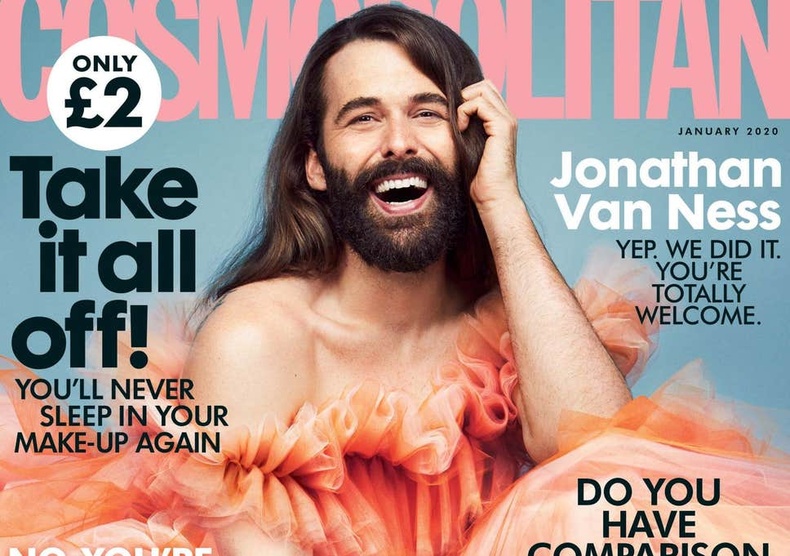 35 жилийн дараа анх удаа "Cosmopolitan" сэтгүүлийн нүүрийг эрэгтэй хүн чимжээ
